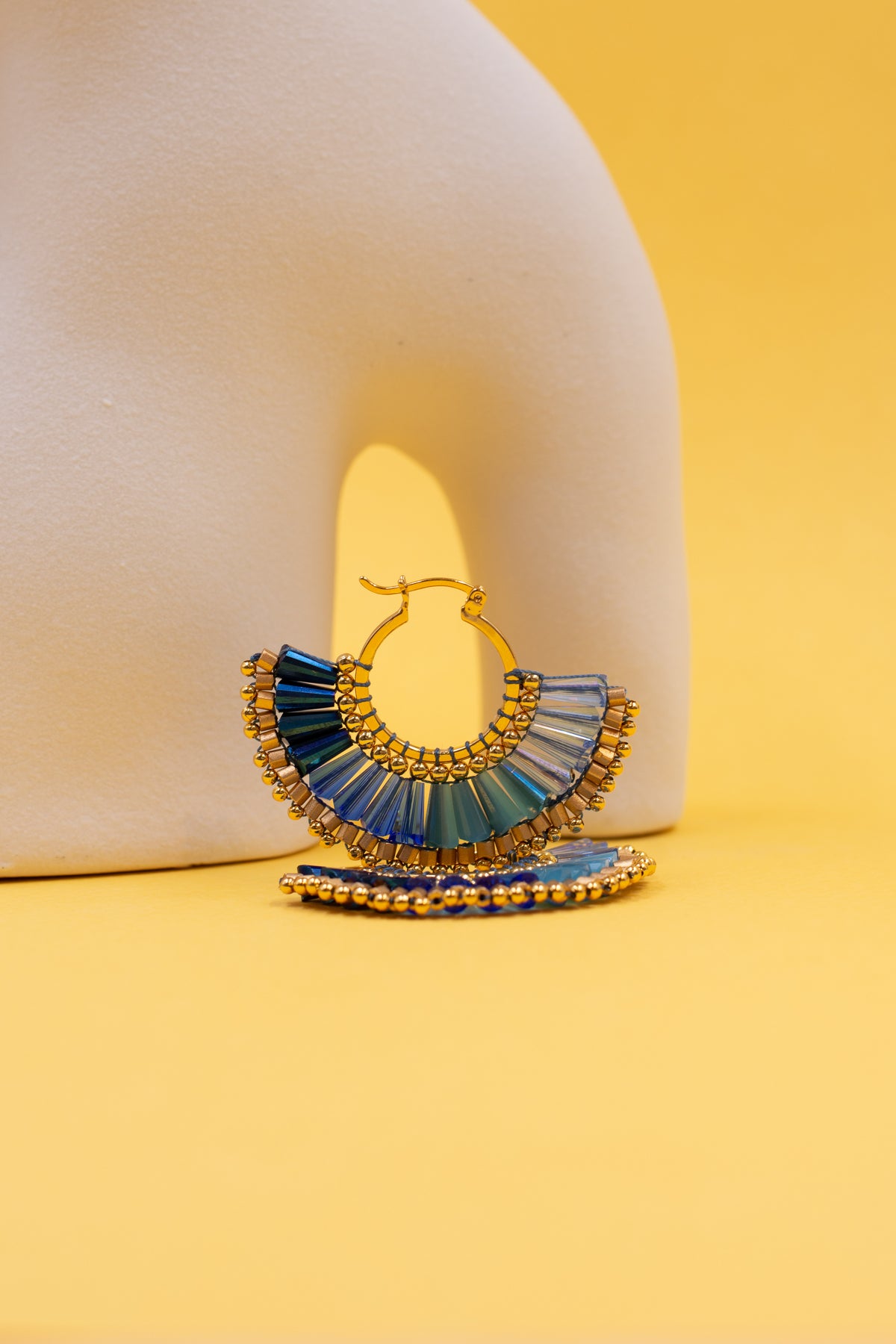 Boucles d'oreilles Moctezuma - Collection Sunset