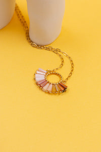 Collier Guacamaya - Collection Sunset