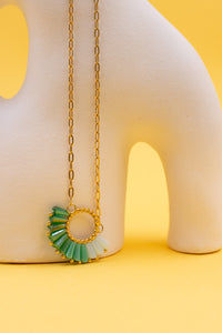Collier Guacamaya - Collection Sunset