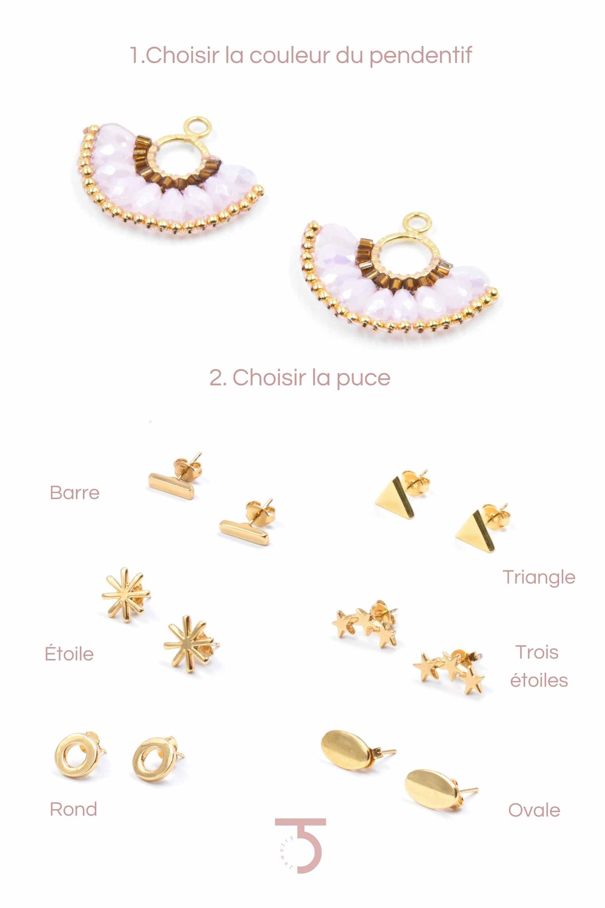 Boucles d'oreilles Abanico