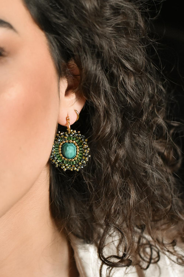 Boucles d'oreilles Atol